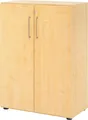 Produktbild: HAMMERBACHER Aktenschrank Schrank Serie 9 3OH BxTxH 80x42x110cm Griff BS Ahorn