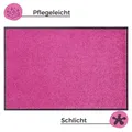 Produktbild: Hanse Home Schmutzfangmatte Wash & Clean, Pink, Textil, Uni, rechteckig, 60x90 cm, Oeko-Tex® Standard 100, rutschfest, für Fußbodenheizung geeignet, rutschhemmend, schützt den Fußboden, pflegeleicht, lichtunempfindlich, trittschallgedämmt, widerstandsfähig, Teppiche & Böden, Fuß & Stufenmatten, Fußmatten und Schmutzfangmatten