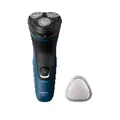 Produktbild: Philips S1151/00 Elektrischer Rasierer 27 Klingen Wet & Dry Schwarz Blau