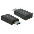 Produktbild: DeLOCK 65689 USB 3.1 Gen 2 Type-A USB 3.1 Gen 2 USB Type-C Schwarz Schnittstelle