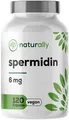 Produktbild: naturally Spermidin 6 mg Kapseln | aus natürlichem Weizenkeimextrakt
