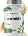 Produktbild: naturally Spermidin 6 mg Kapseln | aus natürlichem Weizenkeimextrakt