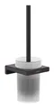 Produktbild: Hansgrohe AddStoris Toilettenbürstengarnitur - Mattschwarz - 41752670