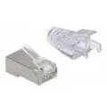 Produktbild: Delock RJ45 Modularer Stecker mit vordererÖffnung easy connect CAT 6 50er