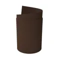 Produktbild: zaun|zu® Premium Maxi Einzelstreifen 2 Meter x 24cm Sichtschutzstreifen PP für Doppelstabmatten UV-beständiger Sichtschutz | Zaunblende Made in Germany Braun 2,05m