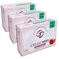 Produktbild: 3 er Pack CD CREME SEIFE BEEREN & MANDELMILCH 3 x 100G Seifenstück