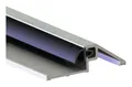 Produktbild: Ellen Türanschlagschiene AKW 2 zum schrauben Alu silber, Br50 x H15 x L1000 - 0501152