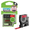 Produktbild: DYMO Schriftband D1 1978366, 12 mm, weiß auf rot, 1 St.