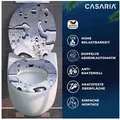 Produktbild: Casaria WC-Sitz, Doppelte Absenkautomatik MDF Holz hygienisch Toilettensitz Klobrille