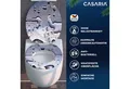 Produktbild: Casaria WC-Sitz, Doppelte Absenkautomatik MDF Holz hygienisch Toilettensitz Klobrille