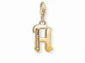 Produktbild: Thomas Sabo 1614-414-39 - Charm-Anhänger Buchstabe -H- vergoldet