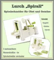 Produktbild: Lurch Spirali schneidet Gemüse & Obst > Spiralen Scheiben Spaghetti schneider