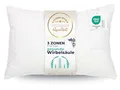 Produktbild: ZOLLNER Deluxe Kissen - 3-Zonen Kopfkissen - Made in Europe – Polyester - waschbar bis 95°C - 50x70 cm - Hotelqualität - Oeko Tex® Zertifiziert