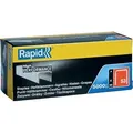 Produktbild: Verzinkte Flachdrahtklammern Nr. 53/04 Mm – 5000 Stück – Karton – Rapid Isaberg – 23808700