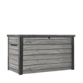 Produktbild: Keter Gartenbox Ontario 870L Stormgrey Auflagenbox Kissenbox bis 272kg belastbar