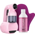 Produktbild: MineTan Spray Tan Machine | Bronze Babe Spray - Tanning-Set für zuhause | Tragbare Selbstbräuner, Sprühpistole für zu Hause mit 237 ml, doppelte dunkle Bräunungslösung; Solarium sonnenlose Bräune