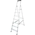 Produktbild: Krause Stehleiter Monto Solidy, 126252, aus Aluminium mit 7 Stufen
