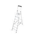 Produktbild: KRAUSE Stehleiter einseitig MONTO Solidy silber 7 Stufen, H: 230,0 cm