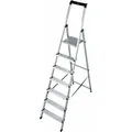 Produktbild: Krause - Monto Alu 7-Stufen-Stehleiter solidy bis 150kg din EN131 Aluleiter