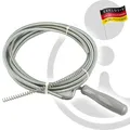 Produktbild: MASTERPROOF PROFESSIONAL Rohrreinigungsspirale 1,50 m x Ø 6 mm, mit Bohrspitze