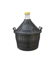 Produktbild: Gärballon aus Glas mit 10 Liter Fassungsvermögen und Schutzkorb