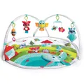 Produktbild: Tiny Love Dynamic Gymini, Spieldecke Baby, 0+ Monate, Spielmatte Baby, Spieldecke mit Spielbogen, Krabbeldecke mit lustigem Spielzeug-Rekorder, sowie Musik- & Lichteffekten, 100 x 90 cm, Meadow Days