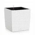 Produktbild: Cube Cottage 50 weiß Pflanzgefäß mit Bewässerungssystem