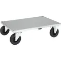 Produktbild: Kongamek Plattformwagen, verzinkt mit Ladefläche 1000x700x260mm Gummibereifung ohne Bremse