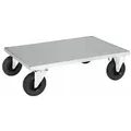 Produktbild: Kongamek Plattformwagen, verzinkt mit Ladefläche 1000x700x260mm Gummibereifung ohne Bremse