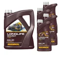 Produktbild: 9 Liter MANNOL Longlife 504/507 5W-30 Motoröl API SN ACEA C3 7715 synthetic