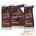 Produktbild: MANNOL 6 L LITER LONGLIFE 504/507 5W-30 MOTOR-ÖL MOTOREN-ÖL