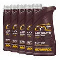 Produktbild: MANNOL 7715 SAE 5W-30 Longlife Motoröl VW 504.00/507.00, MB 229.51, 5x1 Liter