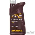 Produktbild: 1L MANNOL LONGLIFE MOTORÖL 5W-30 passend für VW 504.00 507.00 BMW LL-04 229.51