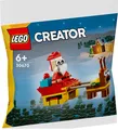 Produktbild: LEGO Creator Weihnachtsmann auf Schlittenfahrt im Polybag (30670) NEU & OVP
