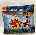 Produktbild: LEGO Creator 30670 Weihnachtsmann Schlittenfahrt Polybag 73 Teile Rentier Set 6+