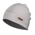Produktbild: HERMKO 881910 Mütze für Damen und Herren aus 100% Bio-Baumwolle, Farbe:grau, Größe:S/M