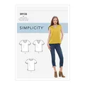 Produktbild: Simplicity SS9133K5 Schnittmuster S9133 Damenoberteile, verschieden, K5 (8-10-12-14-16)