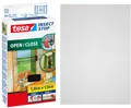 Produktbild: tesa Insektenschutz-Fensterrahmen Insect Stop Comfort Fliegengitter für Fenster- Insektenschutz Rollo, (Packung, 1-St., Fliegennetz, Klettband, Andrück und Schneidehilfe), Insektenschutz für Fenster - selbstklebend - schwarz - 1,3 m : 1,5 m
