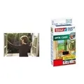 Produktbild: tesa Fliegengitter für Fenster OPEN/CLOSE, 1,30 m x 1,5 m zum Öffnen und wieder Verschließen, spezielles Klettsystem (55033-00021-00)