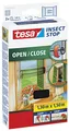 Produktbild: tesa Fliegengitter fr Fenster OPEN/CLOSE, 1,30 m x 1,5 m