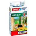 Produktbild: tesa Fliegengitter INSECT STOP OPEN/CLOSE anthrazit 1,3 x 1,5 m