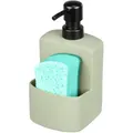 Produktbild: Spülmittelspender Festival Siena, Seifenspender, mit griffiger Soft-Touch Oberfläche, Grün, Soft-Touch Keramik grün, Kunststoff (abs) schwarz - grün