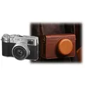 Produktbild: Fujifilm X100VI silber + SmallRig 4558 Ledertasche