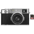 Produktbild: Fujifilm X100VI silber + SanDisk SDXC Extreme Pro 128GB 200MB/s