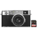 Produktbild: Fujifilm X100VI + SanDisk Extreme Pro SDXC 200MB/s 128 GB silber