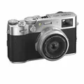 Produktbild: Fujifilm X100VI Silber, Digitalkamera Offizielle Fujifilm-Garantie