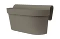 Produktbild: Euro3Plast Up Hängetopf mit Wasserspeicher 50 cm taupe Geländertopf Blumentopf