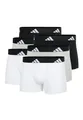 Produktbild: adidas Basic Boxer Trunk Men Herren Unterhose Shorts Unterwäsche 6er Pack, Farbe:Greymix 3399, Bekleidungsgröße:XXL