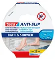 Produktbild: tesa Anti-Rutschband Transparent Bad Dusche Treppen Wasserfest 5 m x 25 mm