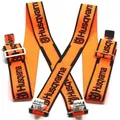 Produktbild: Husqvarna Hosenträger mit Metallclips Farbe Orange, Länge 126 cm